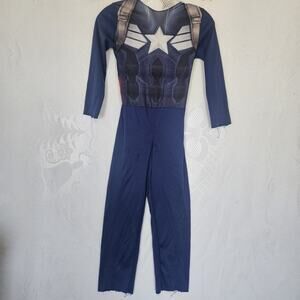 Marvel Captain America The Winter Soldier Kids Size 6 Jumpsuit Superhero Costume